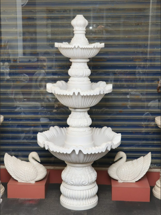 White Stone Fountain