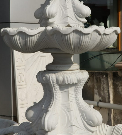 White Stone Fountain