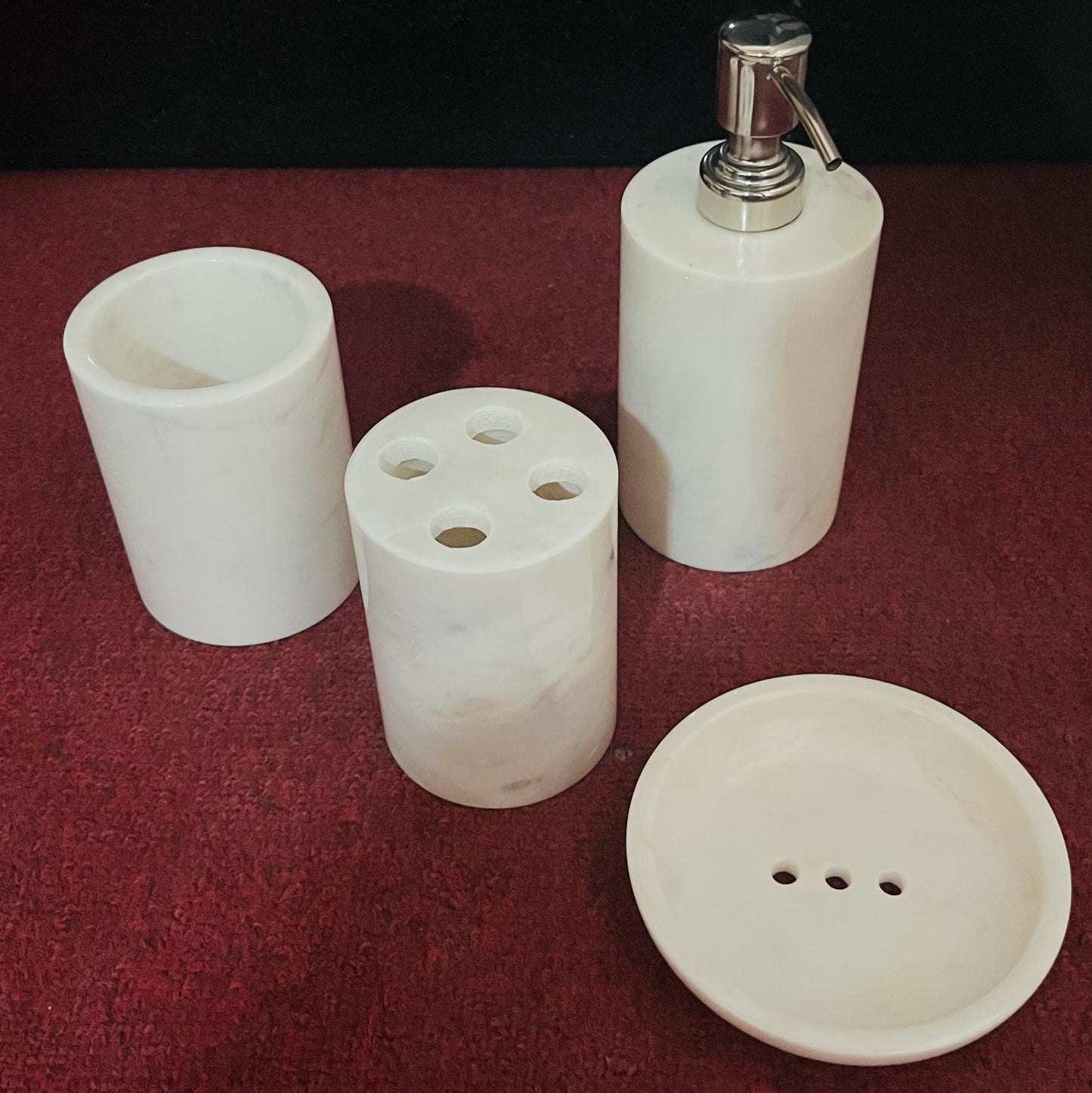 Dispenser ( Combo Set  ) White Stone Baswada