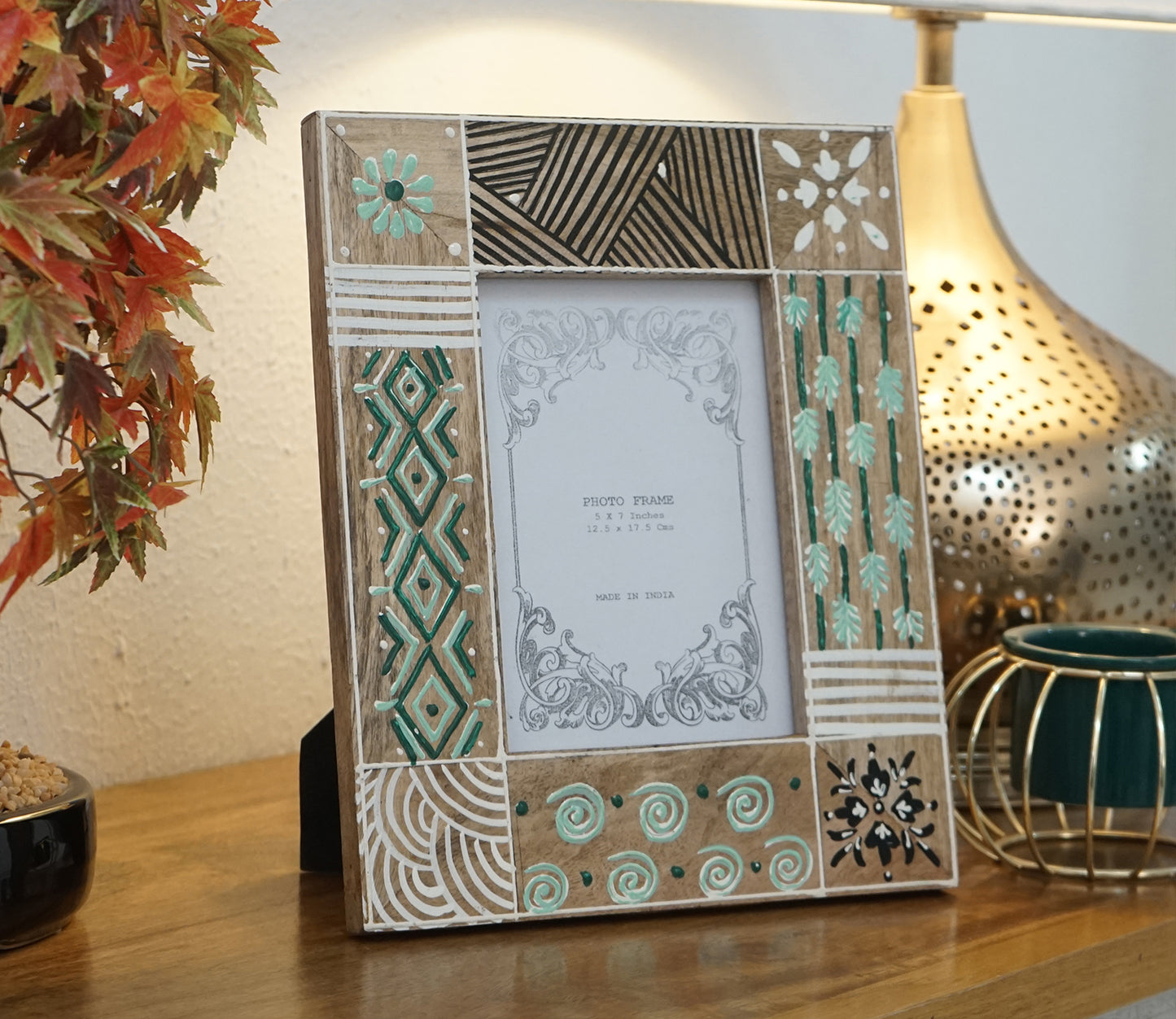 Udaipur Handicrafts Wood Photo Frame