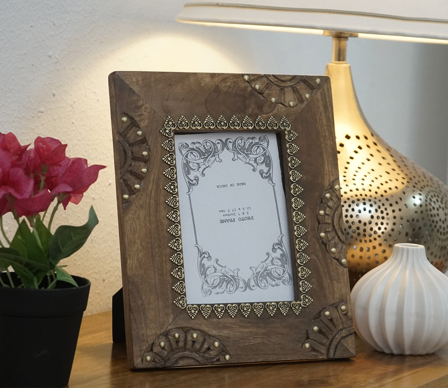 Udaipur Handicrafts Wood Photo Frame