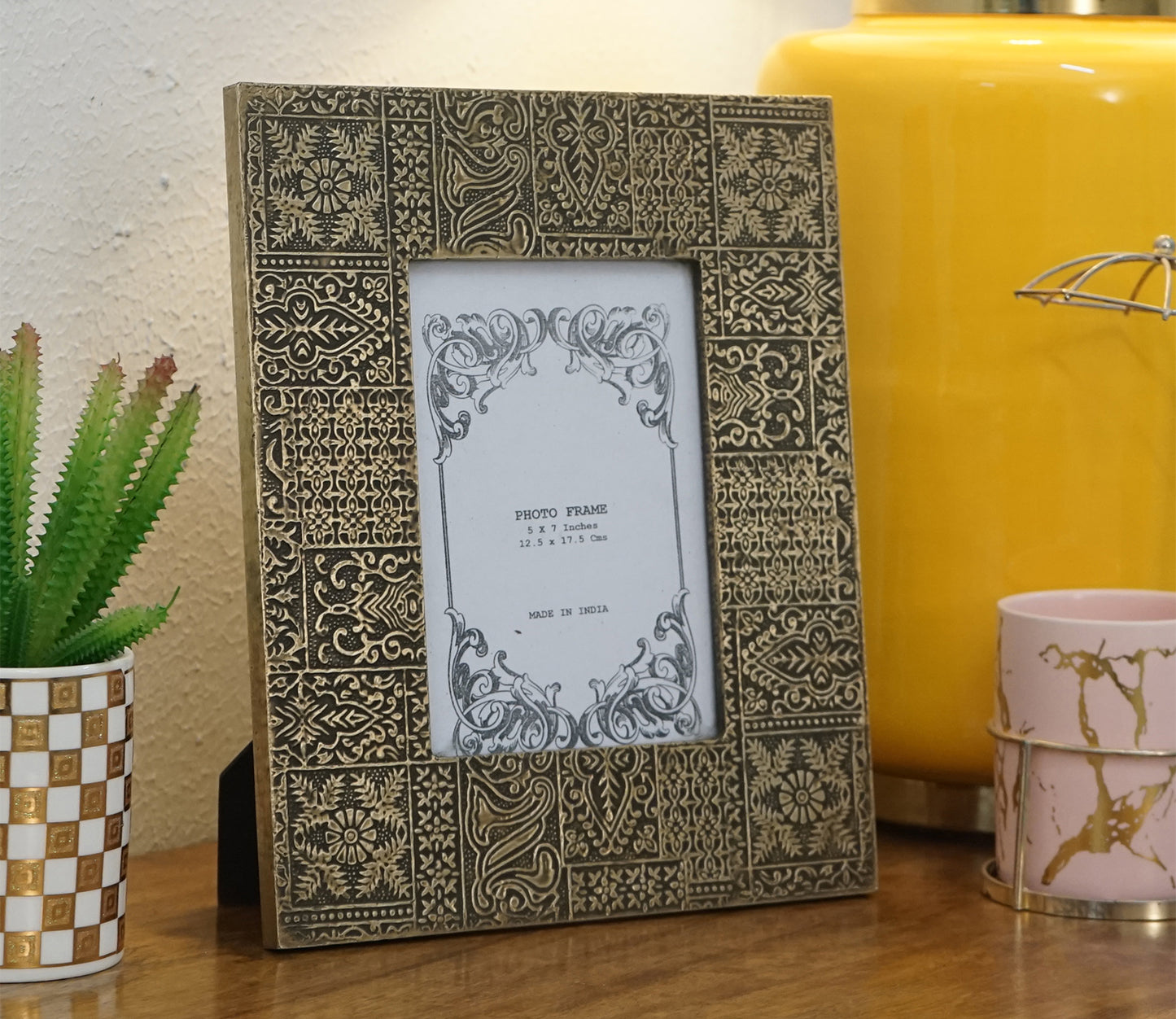 Udaipur Handicrafts Wood Photo Frame