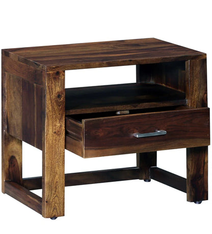 Udaipur Handicrafts Wood Bed Side Table