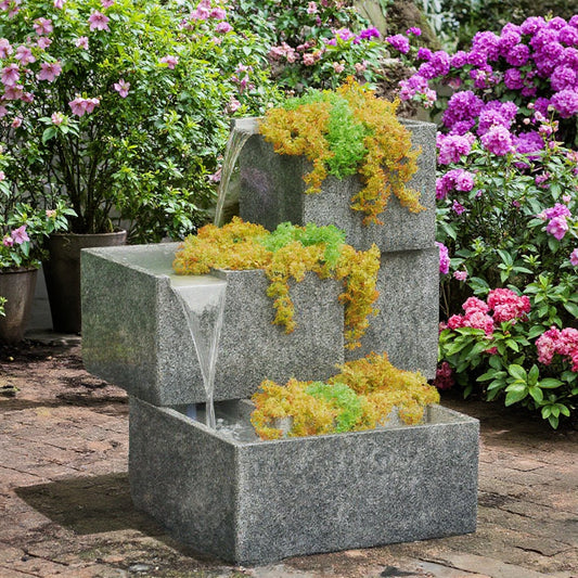 Udaipur Handicrafts Granite Fountain and Garden Decor for Home, Offices, Mall, Garden and public places