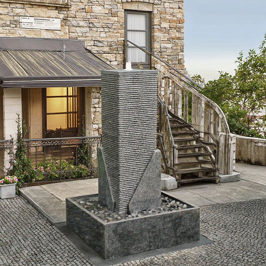 Udaipur Handicrafts Granite Fountain and Garden Decor for Home, Offices, Mall, Garden and public places