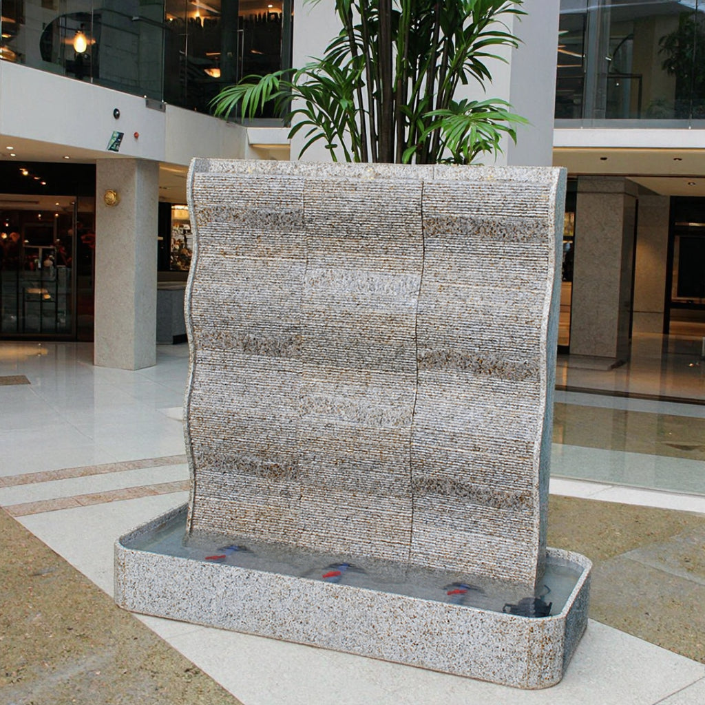 Udaipur Handicrafts Granite Fountain and Garden Decor for Home, Offices, Mall, Garden and public places