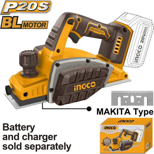 INGCO CRLI20401 Cordless Planer (2 mm)