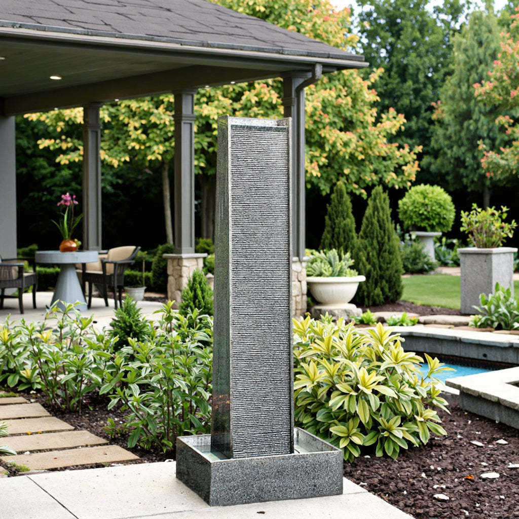 Udaipur Handicrafts Granite Fountain and Garden Decor for Home, Offices, Mall, Garden and public places