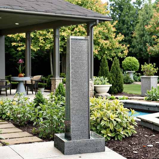 Udaipur Handicrafts Granite Fountain and Garden Decor for Home, Offices, Mall, Garden and public places