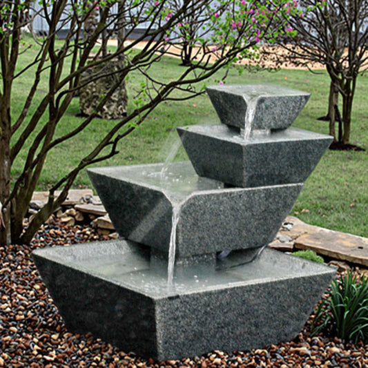 Udaipur Handicrafts Granite Fountain and Garden Decor for Home, Offices, Mall, Garden and public places