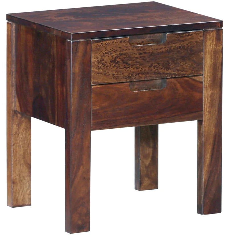 Udaipur Handicrafts Wood Bed Side Table