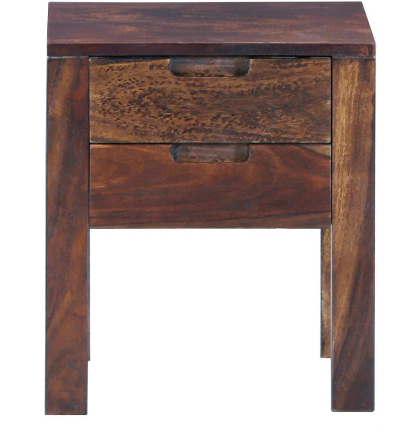 Udaipur Handicrafts Wood Bed Side Table