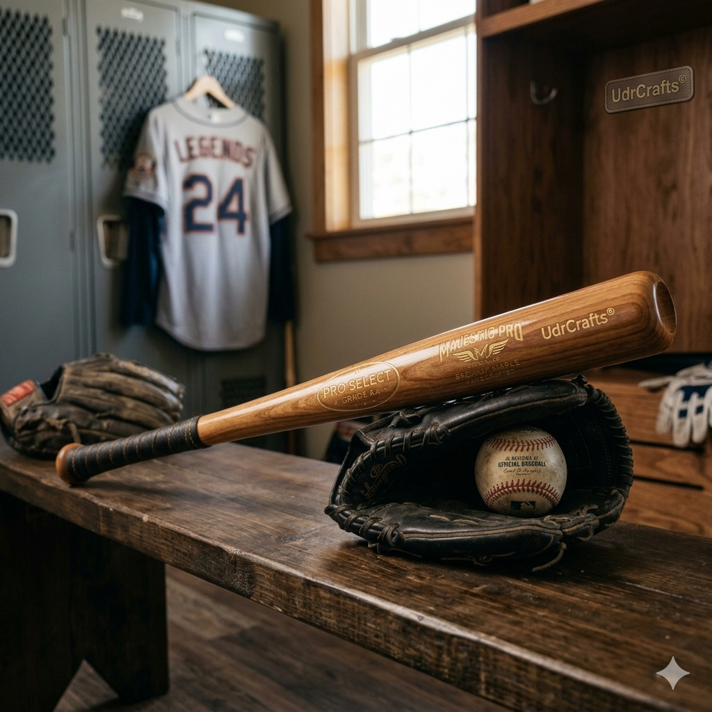UdrCrafts® Sovereign Series Pro Wood Baseball Bat (Modern Elite)