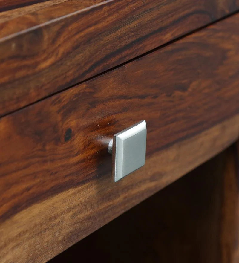 Udaipur Handicrafts Wood Bed Side Table