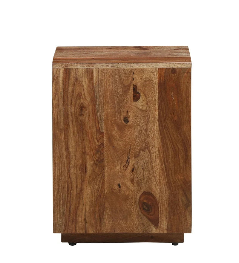 Udaipur Handicrafts Wood Bed Side Table