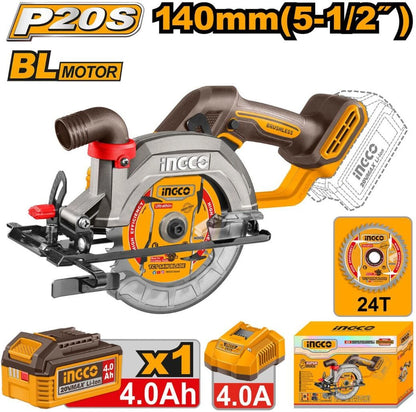 INGCO CSLI14023 Cordless circular saw Cordless Chainsaw