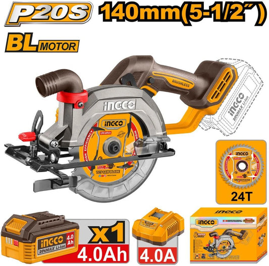 INGCO CSLI14023 Cordless circular saw Cordless Chainsaw