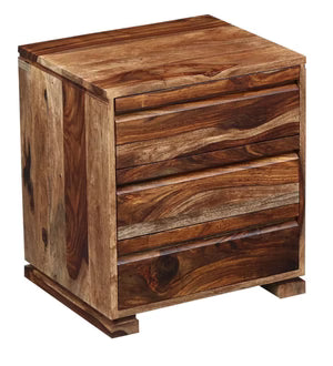 Udaipur Handicrafts Wood Bedside Table