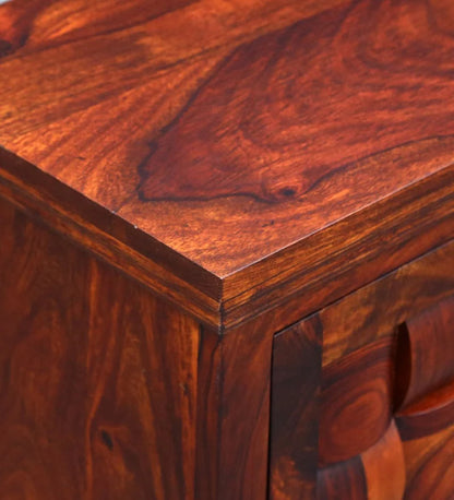 Udaipur Handicrafts Wood Bed Side Table